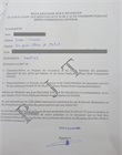 Déclaration sur l'honneur - antécédents judiciaires